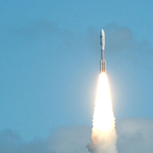 Atlas V rocket carrying the New Horizons spacecraft.